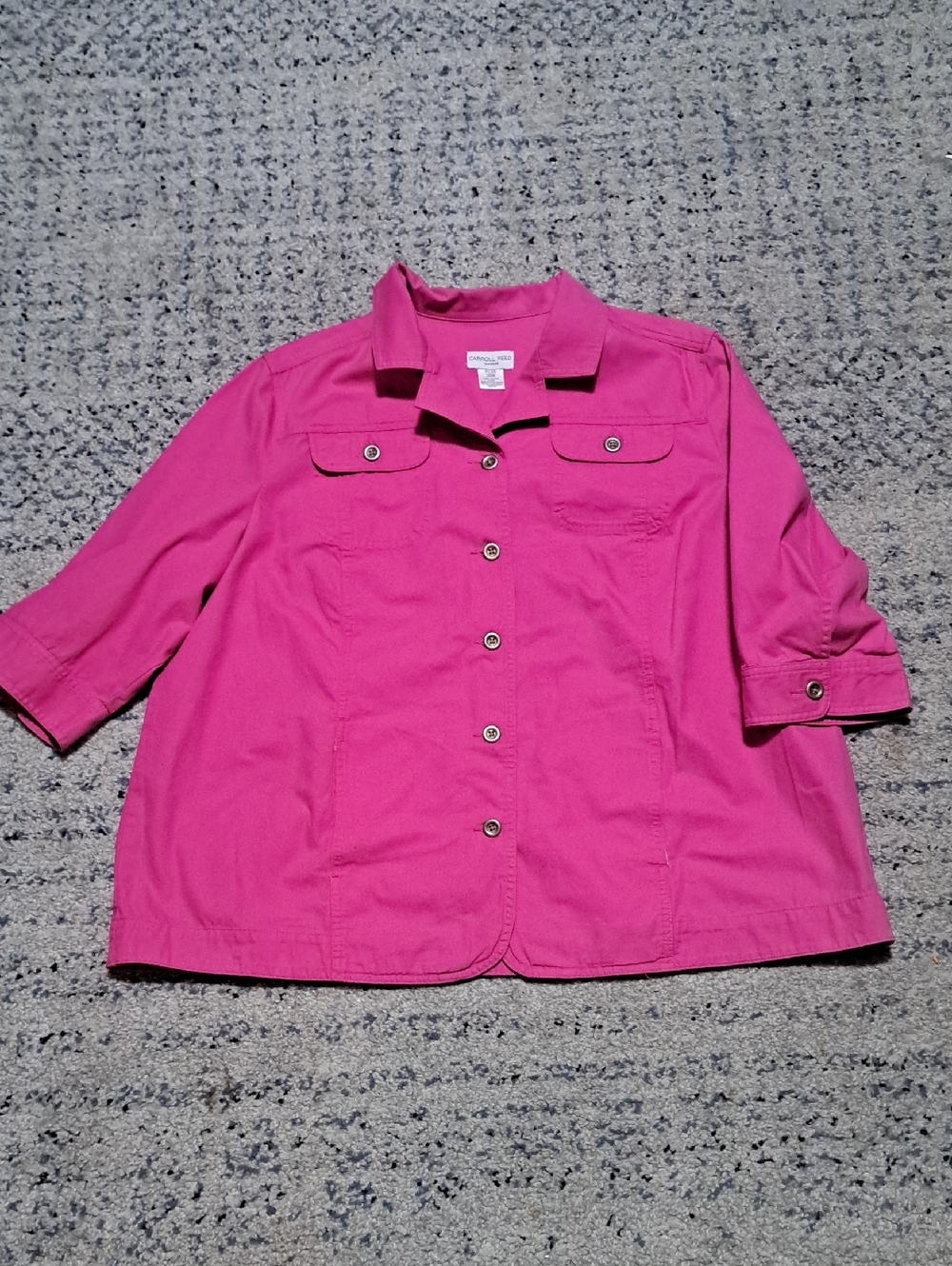 Premier Design Pink Button-Front Women's Jacket